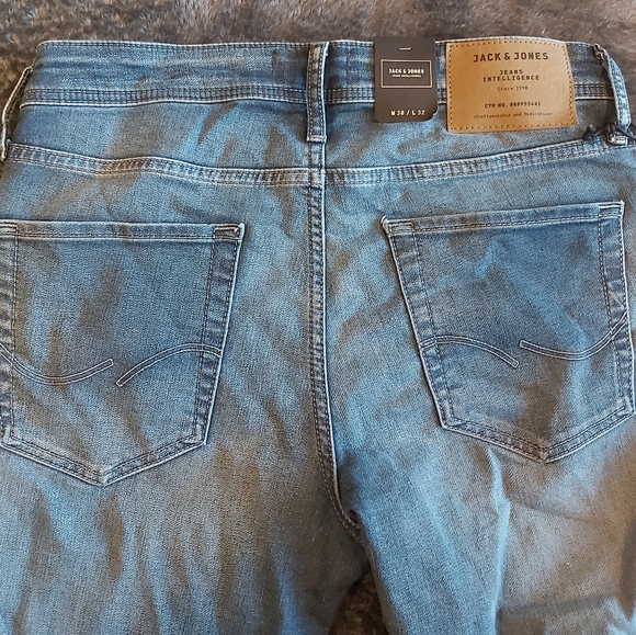 Jack & Jones Glen 891 Slim Fit Jeans BNWT - Picture 4 of 6